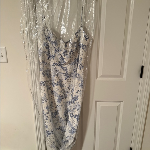 house of cb Corset crepe midi sundress sizexl cupd/e - Picture 4 of 6